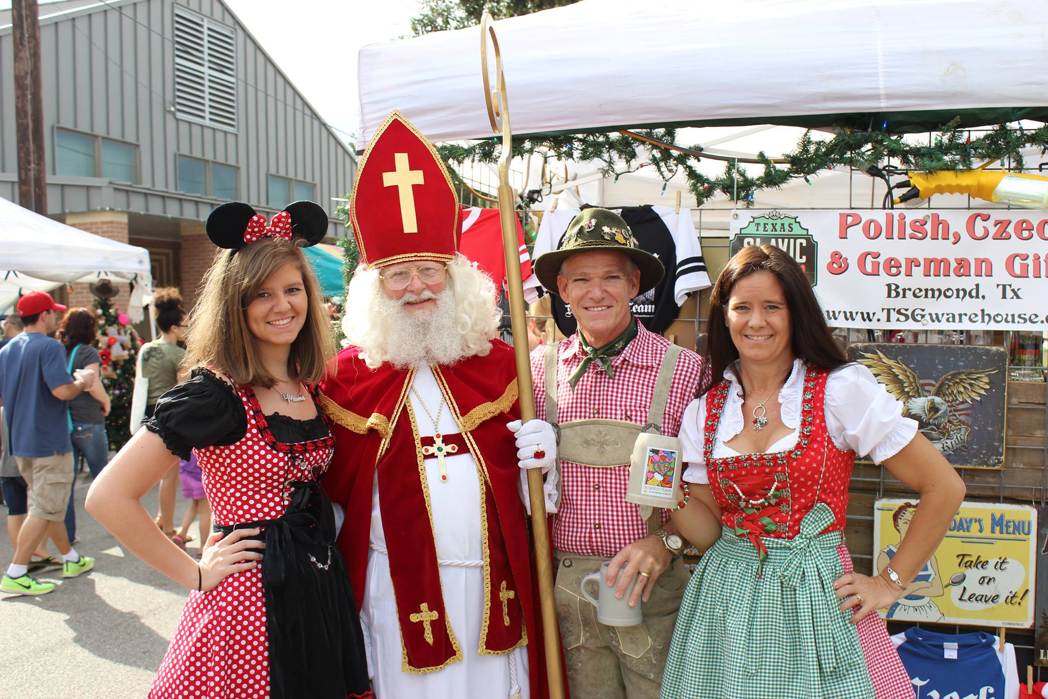 Polonia Restaurant At German Festival in Tomball Texas